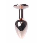 Анальна пробка - Jewellery Red Gold Plug Light Blue - мініатюра 6