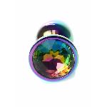 Анальна пробка - Jewellery Multicolour Plug Clear - мініатюра 2