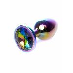Анальна пробка - Jewellery Multicolour Plug Clear - мініатюра 3