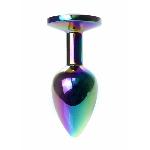 Анальна пробка - Jewellery Multicolour Plug Clear - мініатюра 6