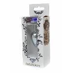 Анальна пробка - Jewellery Silver Rose Plug Purple - мініатюра 7