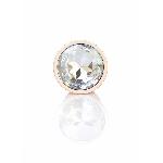 Анальна пробка - Jewellery Pearl Gold Plug Clear S - мініатюра 2