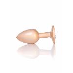Анальна пробка - Jewellery Pearl Gold Plug Clear S - мініатюра 3