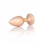 Анальна пробка - Jewellery Pearl Gold Plug Clear S - мініатюра 4