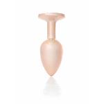 Анальна пробка - Jewellery Pearl Gold Plug Clear S - мініатюра 5