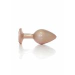 Анальна пробка - Jewellery Pearl Gold Plug Clear M - мініатюра 2