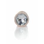 Анальна пробка - Jewellery Pearl Gold Plug Clear M - мініатюра 4