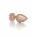 Анальна пробка - Jewellery Pearl Gold Plug Clear L - мініатюра 3