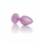 Анальна пробка - Jewellery Pearl Pink Plug Clear S - мініатюра 3