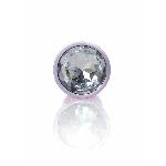 Анальна пробка - Jewellery Pearl Pink Plug Clear S - мініатюра 4