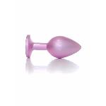 Анальна пробка - Jewellery Pearl Pink Plug Clear M - мініатюра 2