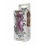 Анальна пробка - Jewellery Pearl Pink Plug Clear M - мініатюра 7