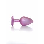 Анальна пробка - Jewellery Pearl Pink Plug Clear L - мініатюра 2