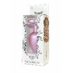 Анальна пробка - Jewellery Pearl Pink Heart Plug Clear L - мініатюра 6