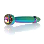 Анальна пробка - Jewellery Multicolour Penis Plug Clear S - мініатюра 1