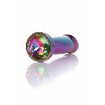 Анальна пробка - Jewellery Multicolour Penis Plug Clear S - мініатюра 4