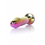 Анальна пробка - Jewellery Multicolour Penis Plug Clear M - мініатюра 3