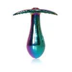 Анальна пробка - Jewellery Multicolour Plug Red S - мініатюра 1