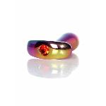Анальна пробка - Jewellery Multicolour Plug Red S - мініатюра 2