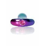 Анальна пробка - Jewellery Multicolour Plug Pink M - мініатюра 2