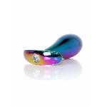 Анальна пробка - Jewellery Multicolour Plug Clear L - мініатюра 6