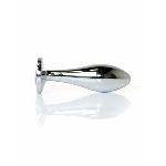 Анальна пробка - Jewellery Silver Plug M Pink - мініатюра 3