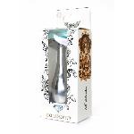 Анальна пробка - Jewellery Silver Plug Light Blue L - мініатюра 8