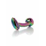 Анальна пробка - Jewellery Multicolour Curved Plug S - мініатюра 5
