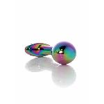 Анальна пробка - Jewellery Multicolour Curved Plug S - мініатюра 6