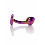 Анальна пробка - Jewellery Multicolour Curved Plug M - мініатюра 3