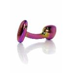 Анальна пробка - Jewellery Multicolour Curved Plug M - мініатюра 5