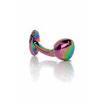 Анальна пробка - Jewellery Multicolour Curved Plug L - мініатюра 4