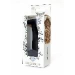 Анальна пробка - Jewellery Silicone Black Plug L Clear - мініатюра 6