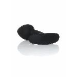 Анальна пробка - Silicone Black Curved Plug M - мініатюра 5