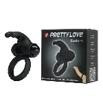 Ерекційне кільце - Pretty Love Eudora Penis Ring Black - мініатюра 1
