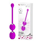 Віброкульки - Pretty Love Werner Kegel Ball Purple - мініатюра 1
