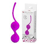 Вагінальні кульки - Pretty Love Kegel Tighten Up I Balls Pink - мініатюра 1