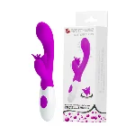 Вібратор - Pretty Love Butterfly Kiss Vibrator Purple - мініатюра 1