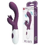 Вібратор - Pretty Love Butterfly Kiss Vibrator Dark Purple - мініатюра 1