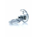 Ерекційне кільце - Rabbit Vibro CockRing Clear - мініатюра 2