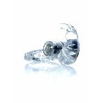Ерекційне кільце - Rabbit Vibro CockRing Clear - мініатюра 4