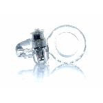 Ерекційне кільце - Rabbit Vibro CockRing Clear - мініатюра 6