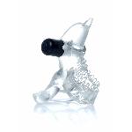 Ерекційне кільце - Dolphin Vibro CockRing Clear - мініатюра 2