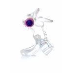 Ерекційне кільце - Tongue Vibro CockRing Clear - мініатюра 4