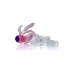 Ерекційне кільце - Tongue Vibro CockRing Clear - мініатюра 6