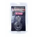 Ерекційне кільце - Tongue Vibro CockRing Clear - мініатюра 9