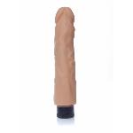Вібратор - Real Skin Multispeed Flesh, 23 см - мініатюра 4