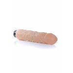 Вібратор - Real Skin Multispeed Flesh, 23 см - мініатюра 5