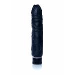 Вібратор - Real Skin Multispeed Black, 22 см - мініатюра 5