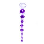 Анальний ланцюжок - Jelly Anal Beads Purple - мініатюра 1